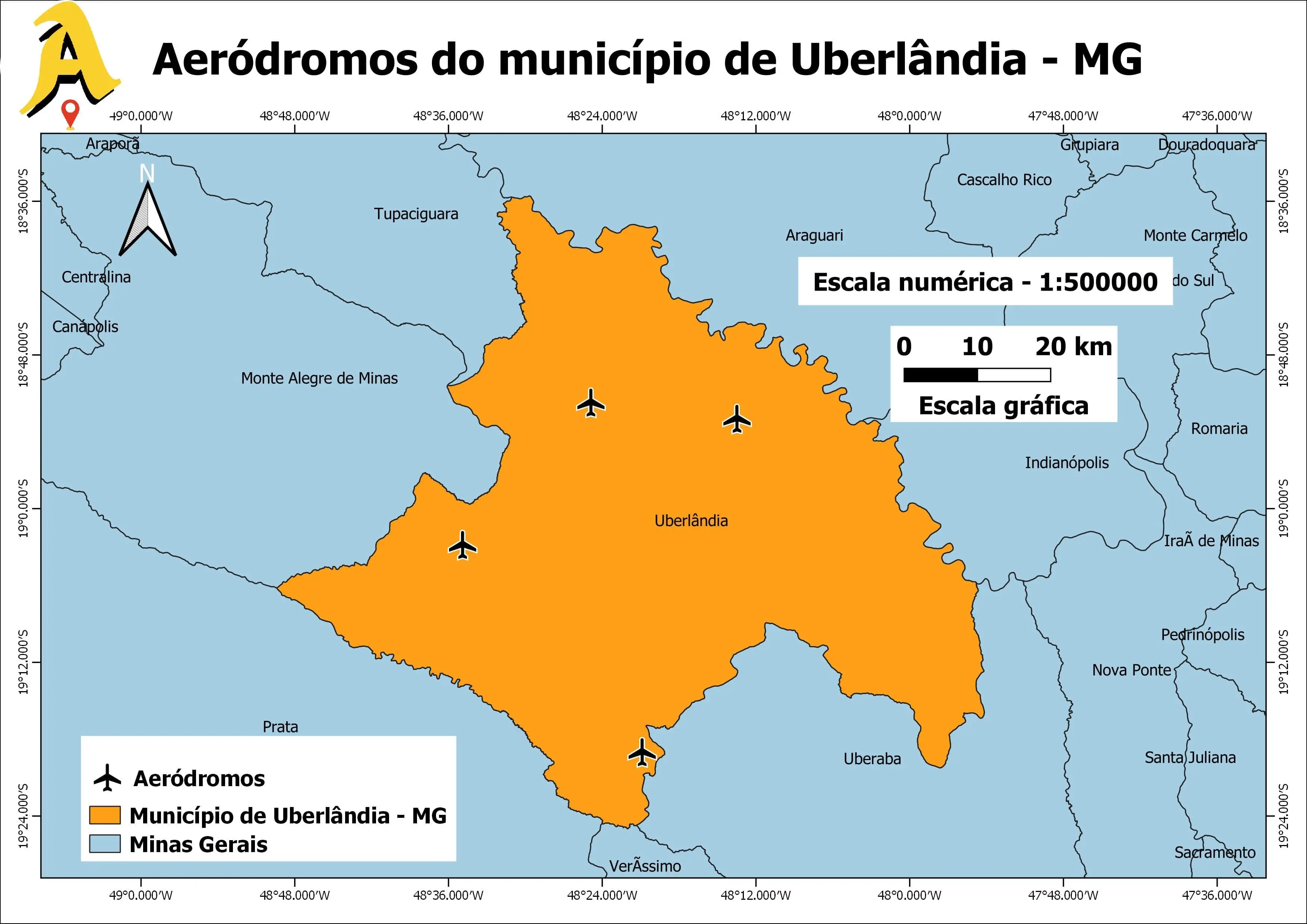 Representação visual e conceitual de escala cartográfica em mapas topográficos