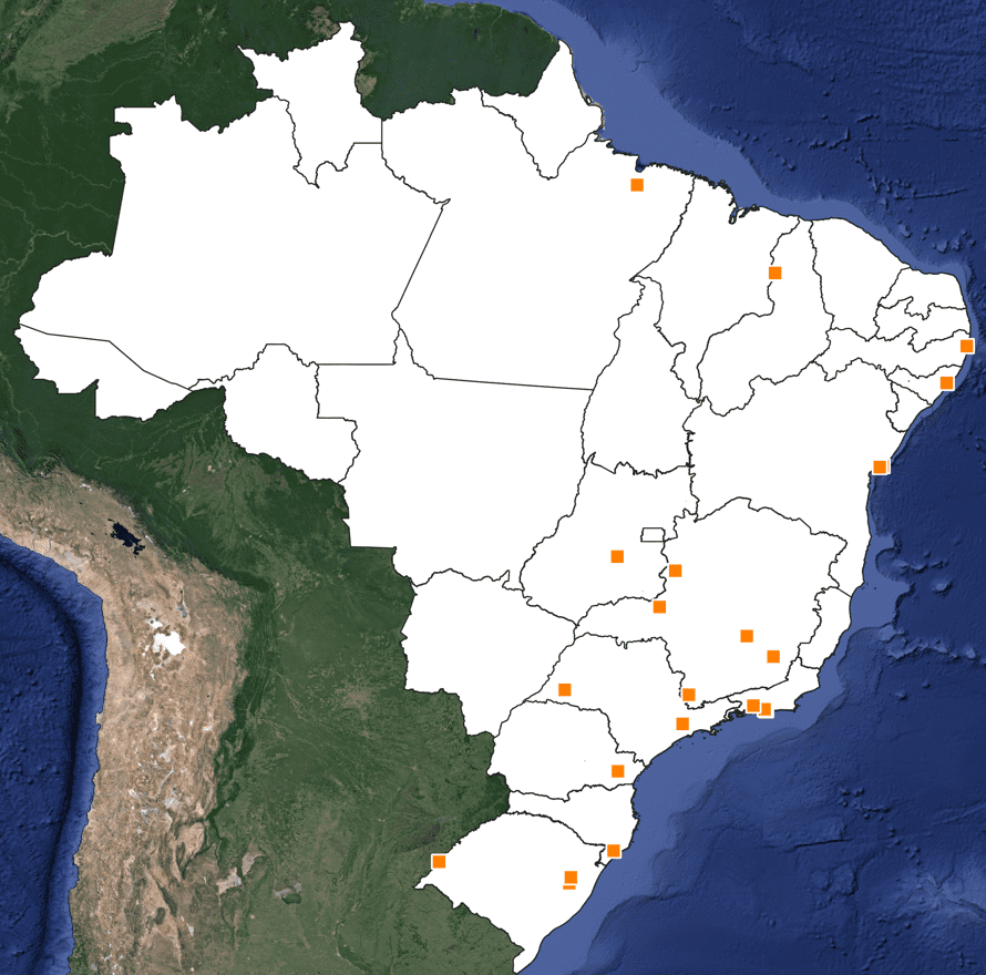 Cursos de Engenharia KML